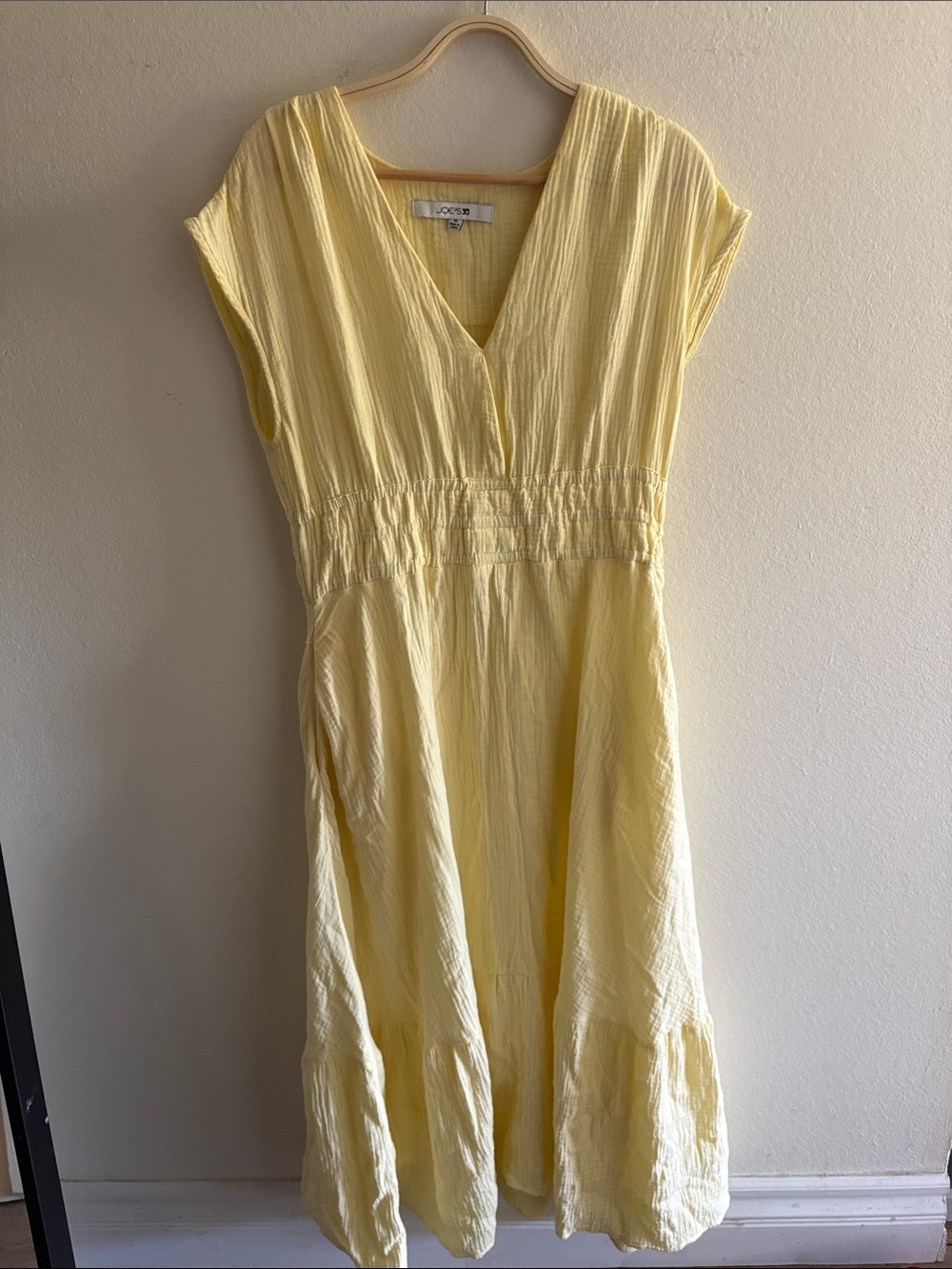 Joe's Jeans Cotton Gauze Midi Dress